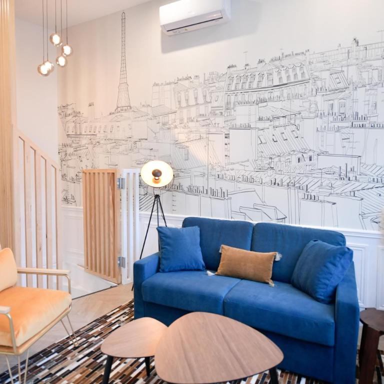Montmartre Marvel! Designer Apartment near metro - Appartement - Rez-de-Chaussée - 23