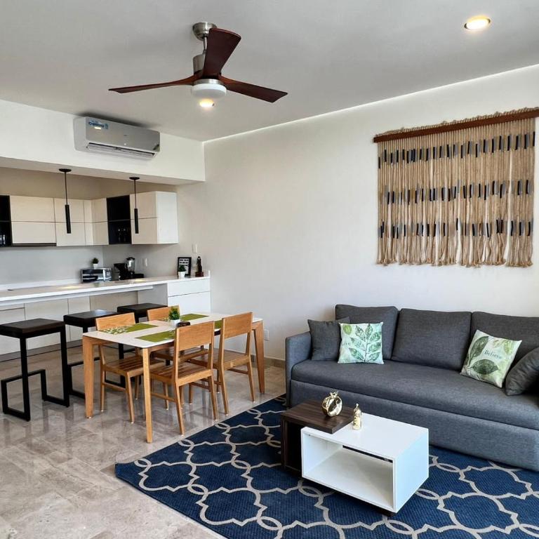 Moderno y espacioso departamento en Aldea Zama Tulum México - Apartamento de 1 dormitorio - 14
