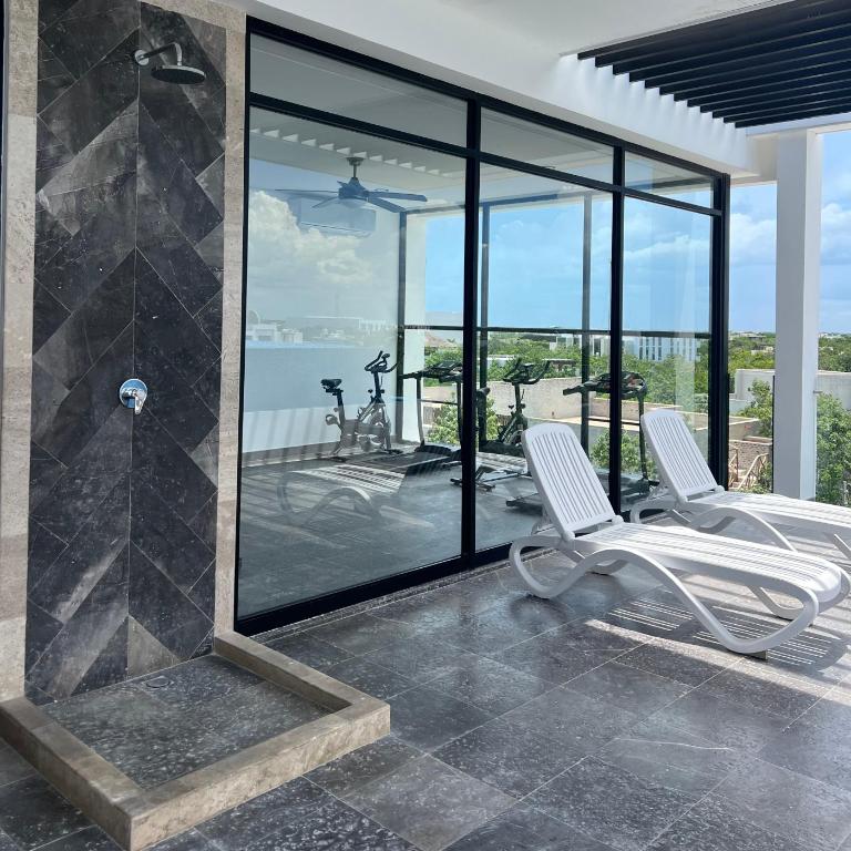 Moderno y espacioso departamento en Aldea Zama Tulum México - Apartamento de 1 dormitorio - 33