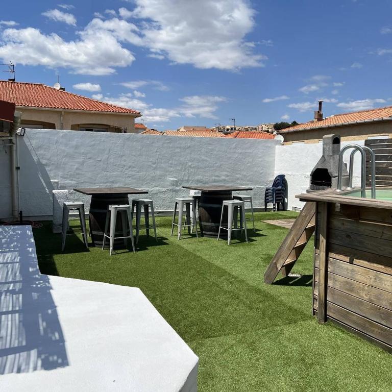 Grand appartement avec terrasse et piscine privée - Apartment with Terrace - 11