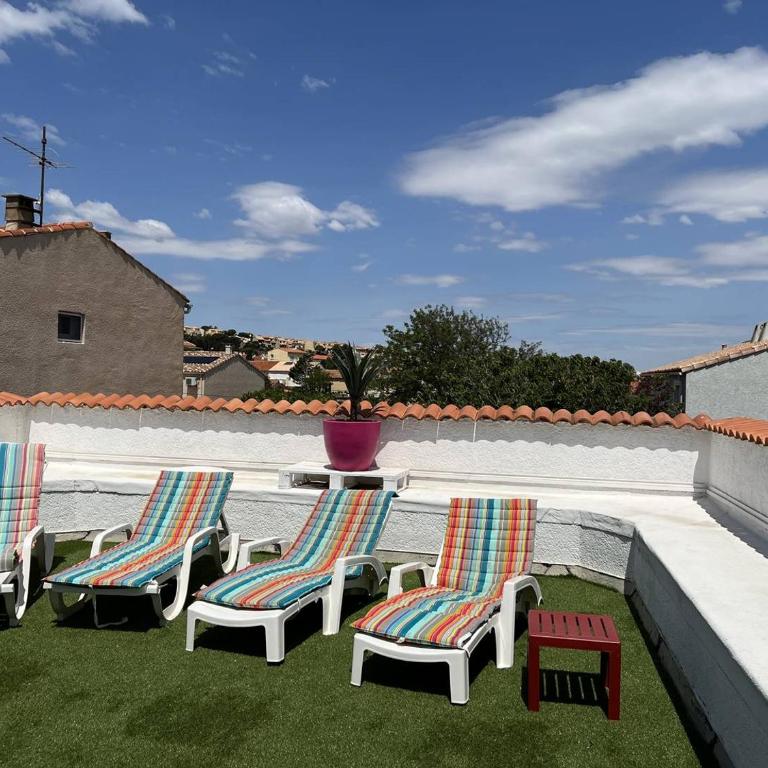 Grand appartement avec terrasse et piscine privée - Apartment with Terrace - 13