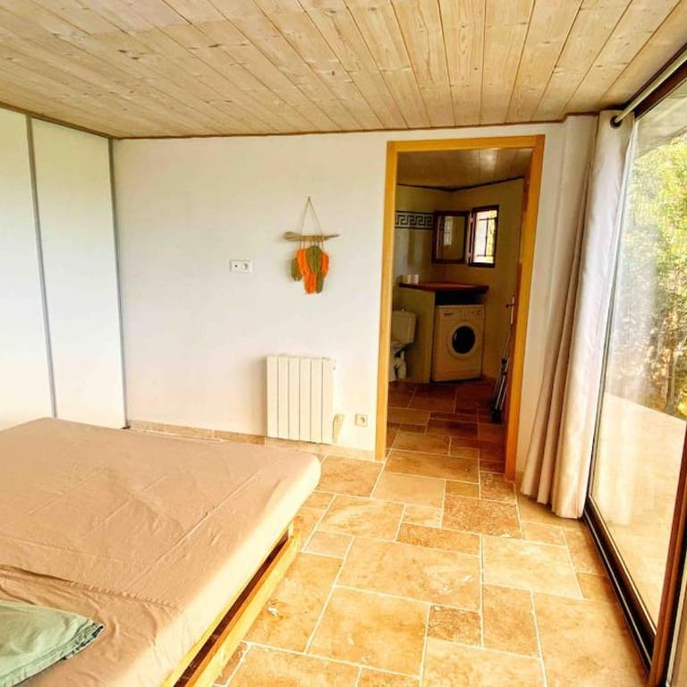 Bas de villa au milieu des oliviers. - Appartement 1 Chambre - 21