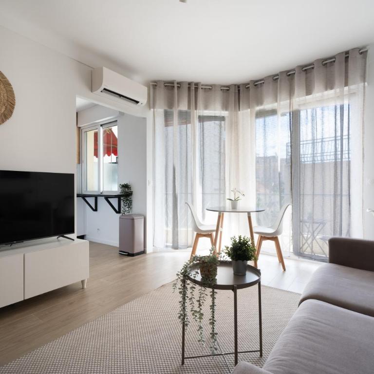 Studio calme et climatisé au cœur de Cannes - Appartement 1 Chambre - 13