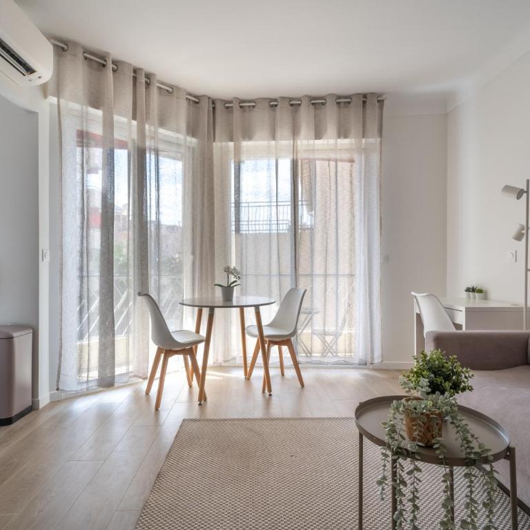 Studio calme et climatisé au cœur de Cannes - Appartement 1 Chambre - 1