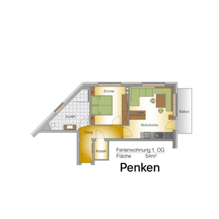 Apart Eder - Apartment mit Balkon - 4