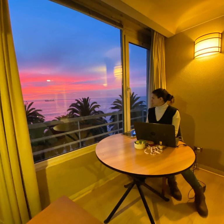 Estudio Playa Miramar - Home Office Piscina Estacionamiento Wifi - Apartamento Estudio con vistas al mar - 23