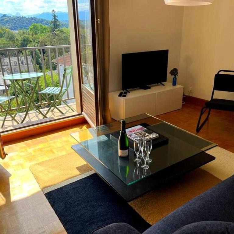 Pau centre vue sur les Pyrénées pour 2 nuits au minimum - Appartement 2 Chambres - 5