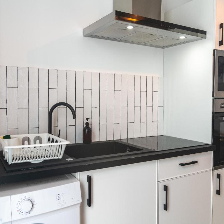 La Pause Chateaucreux - Appart moderne proche gare - Apartment mit 1 Schlafzimmer - 27