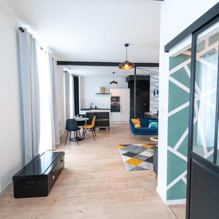 La Pause Chateaucreux - Appart moderne proche gare - Apartment mit 1 Schlafzimmer - 31