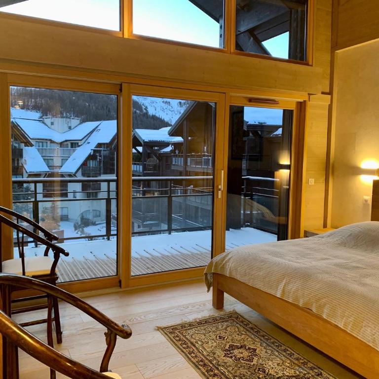Le chalet sous-toiture Nánshān : spacieux, lumineux et idéalement situé à Auron - Appartement - 14