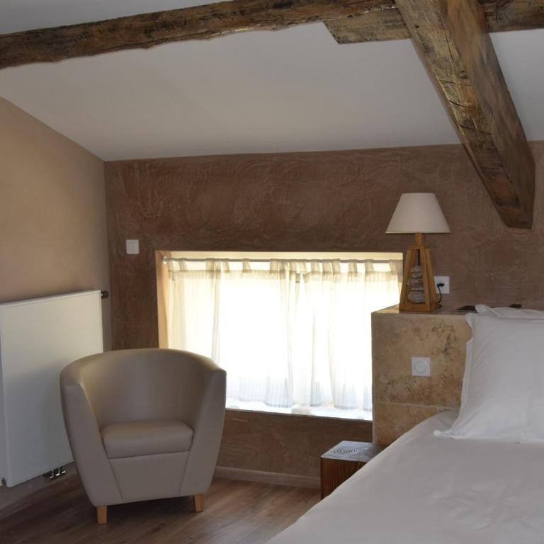 Hôtel et SPA des sources du gros noyer - Deluxe Doppel-/Zweibettzimmer - 8