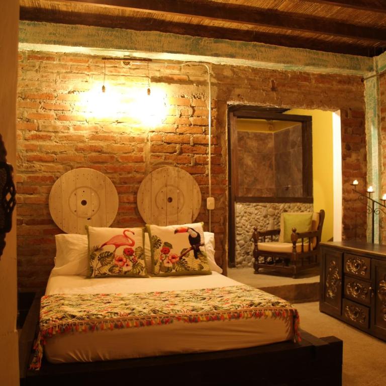 Siete Hierbas Hostal - Habitación Deluxe - 1 cama grande - 7