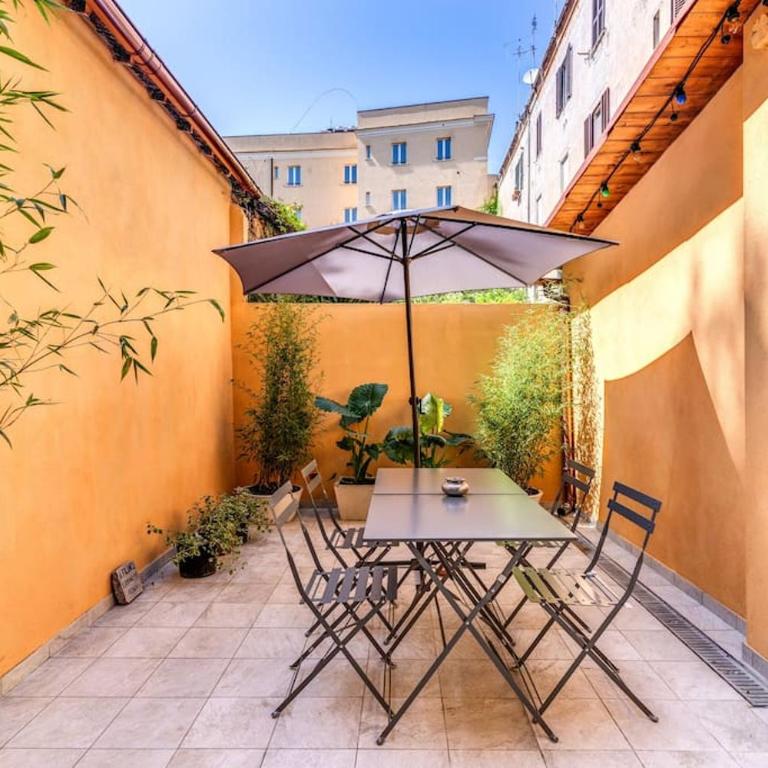 Trastevere 2 bdr orto botanico with private patio - Appartamento con 2 Camere da Letto - 9