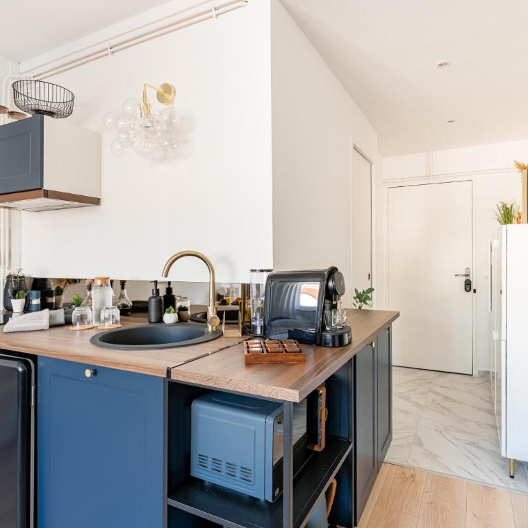 SARAH - Design Studio Lumineux Bergson - Appartement 1 Chambre - 2
