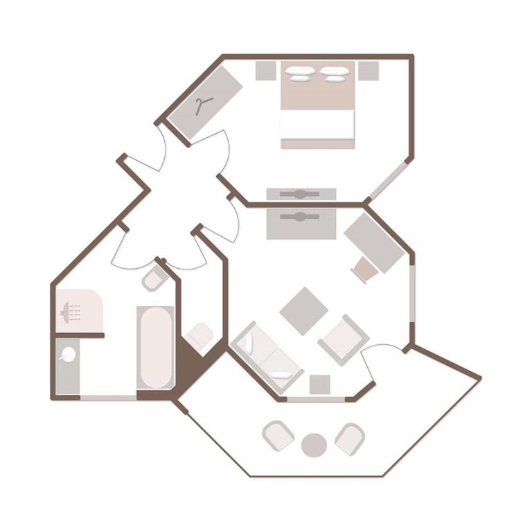 Posthotel Achenkirch Resort and Spa - Adults Only - Suite mit 1 Schlafzimmer - 2