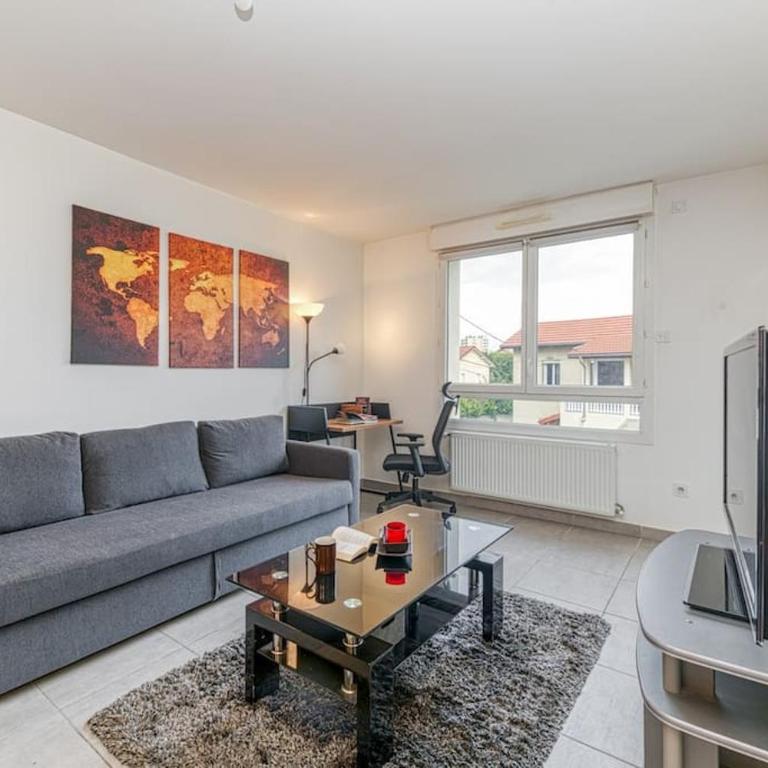 Bel appartement-garage privé-balcon-wifi fibre - Appartement 1 Chambre - 1