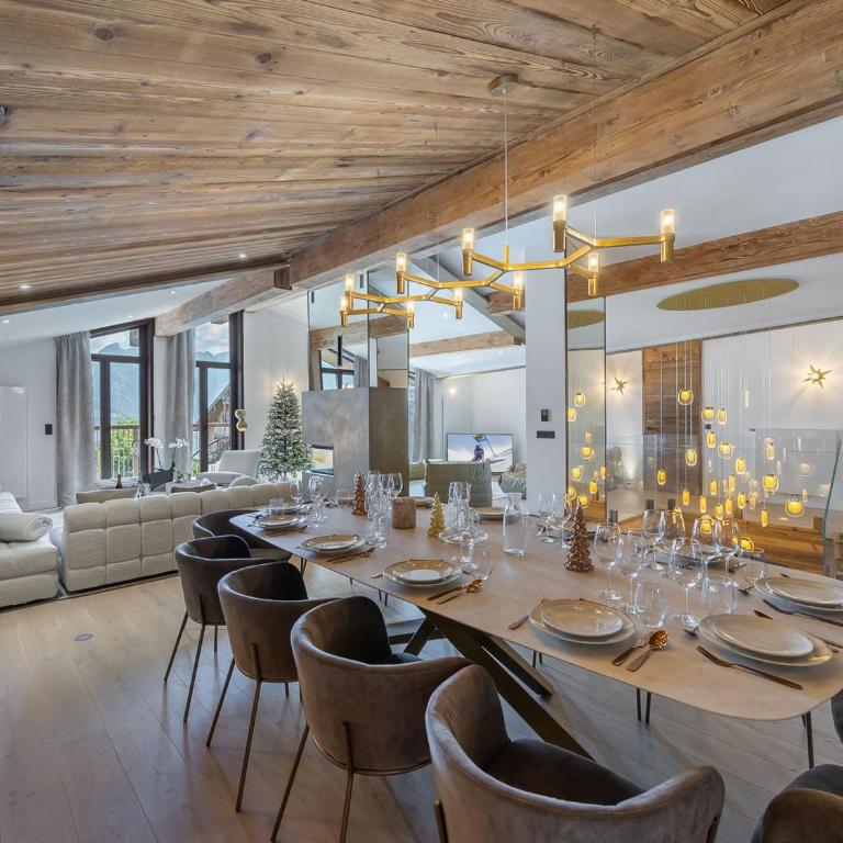 Luxueux Duplex à Courchevel 1550 - 11 Pers, Cheminée, WiFi, 2 Parking - FR-1-562-70 - Appartement - 7