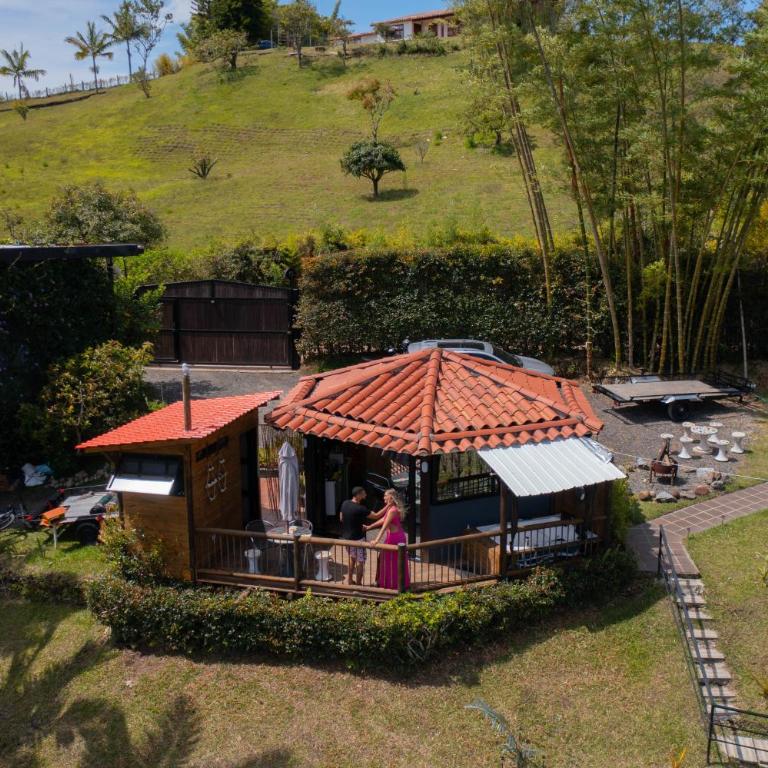 Cottage Master Room en Guatapé-Desayuno- Sauna Finlandes - One-Bedroom Villa - 5