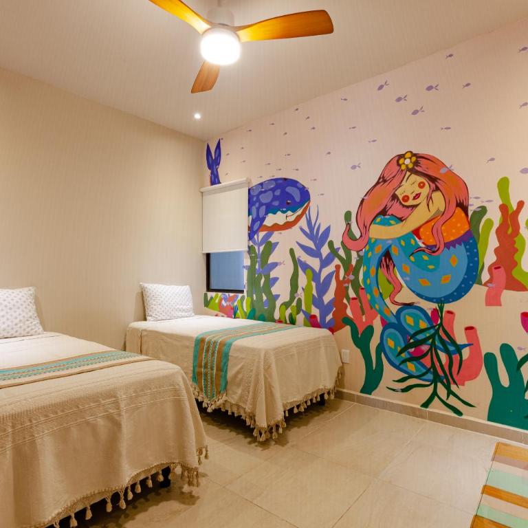 Casa LaMar 10 min Beach WIFI 300 MB2Gyms6Pools - Three-Bedroom Apartment - 25
