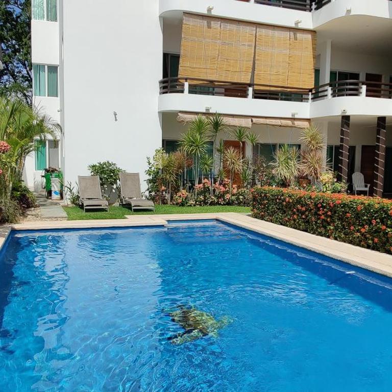 Apartment Tortugas - rooms with AC and great pool at 5 min from Carrizalillo beach and Benito Juarez Bulevard - Apartamento de 2 dormitorios - 22