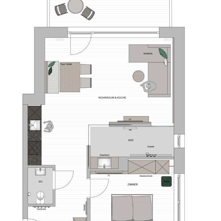 Aparthotel Ursprung - Superior Studio - 3