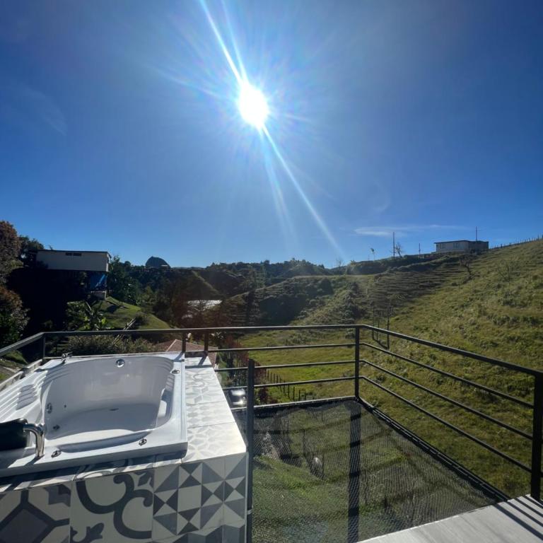 Cabaña tipo Loft en Guatape con vista a la piedra y el embalse - Villa de 1 dormitorio - 4