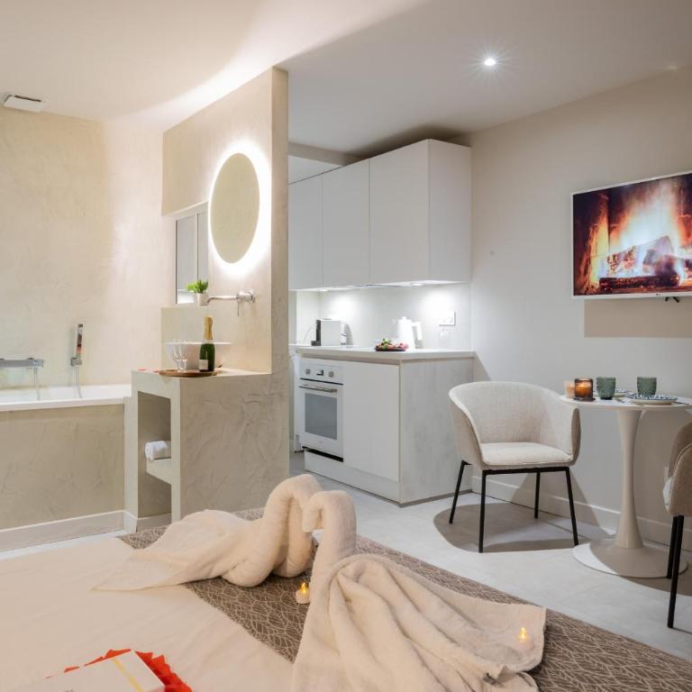 Loveroom Muse old town jacuzzi Annecy vieille ville - Deluxe Studio - 6
