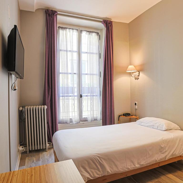 Hôtel François d'O - Chambre Simple avec Douche - 1