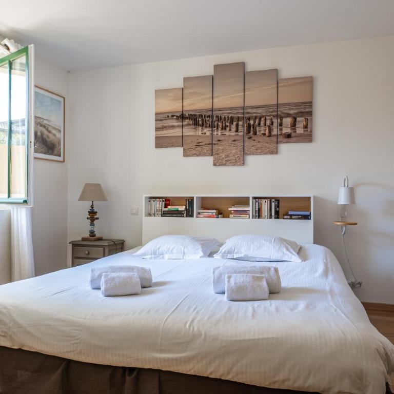 Le Petit Moulleau - Appt dans villa classée à 50m de la plage - Appartamento con 2 Camere da Letto - 3