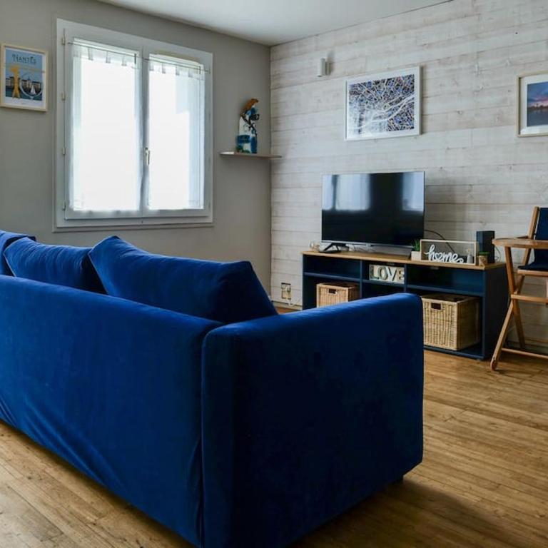 Parenthèse nantaise, T2 chic et cosy, avec parking - Appartement 1 Chambre - 12