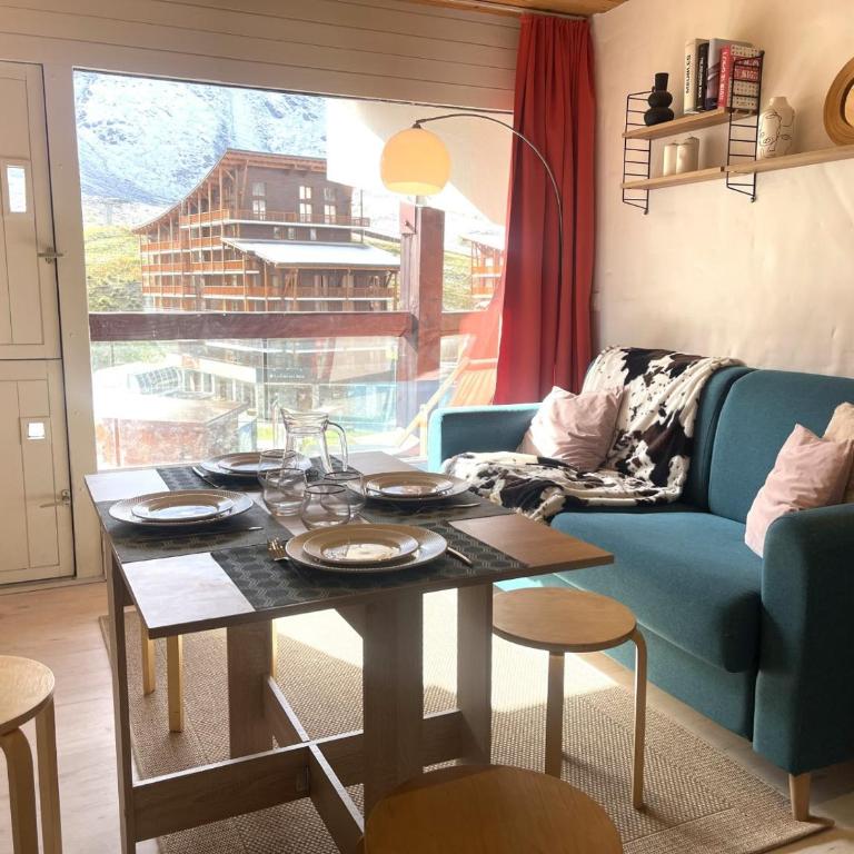 Studio rénové 4 pers, proche ski - Studio - 1