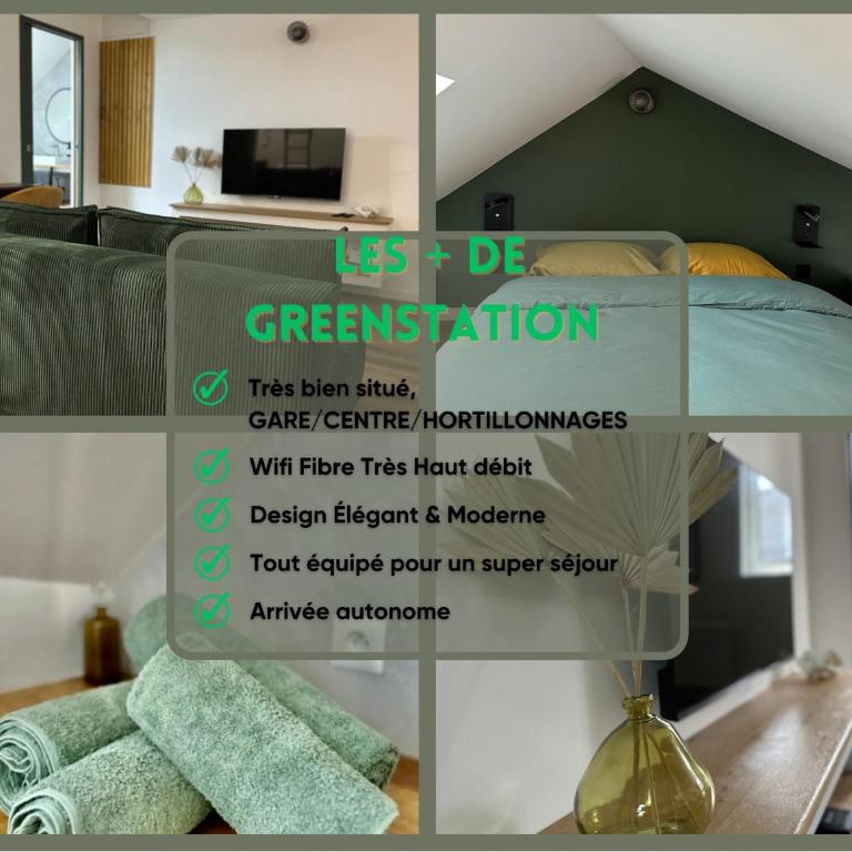 Le GreenStation-Gare-Hortillonnages-Centre Ville - Apartamento de 1 dormitorio - 8