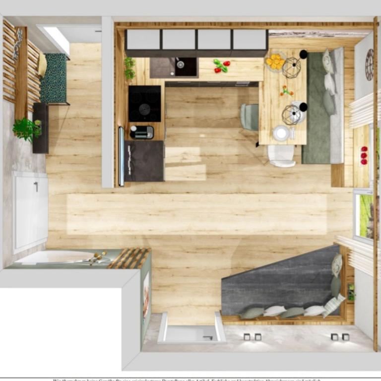 Apartments Kolmblick - Apartment mit 2 Schlafzimmern - 8