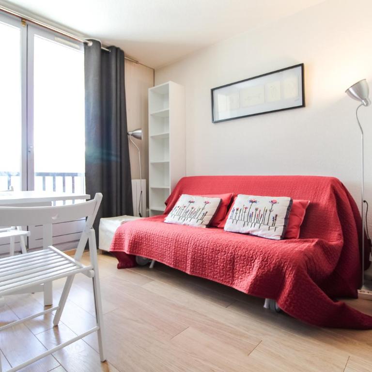 Studio Cabine Sud, centre de Flaine, linge et menage compris - Studio Deluxe - 2
