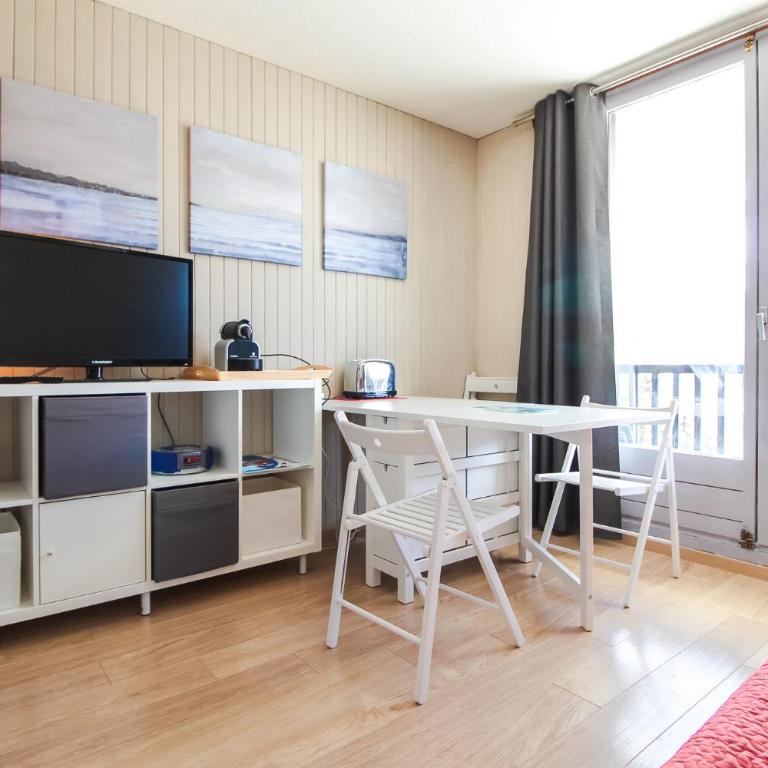 Studio Cabine Sud, centre de Flaine, linge et menage compris - Studio Deluxe - 1