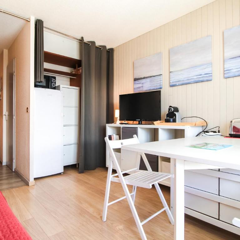 Studio Cabine Sud, centre de Flaine, linge et menage compris - Studio Deluxe - 9
