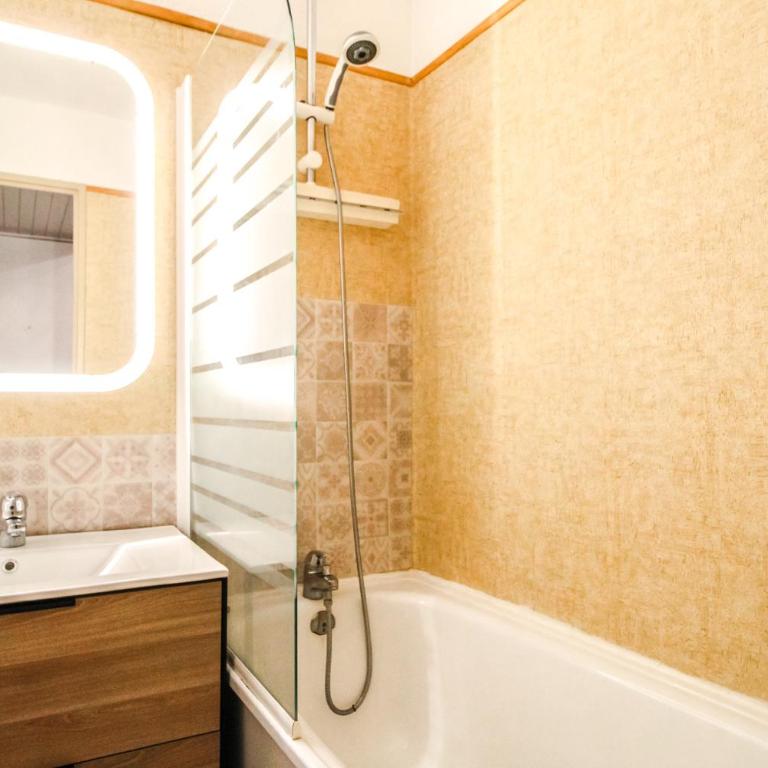 Studio Cabine Sud, centre de Flaine, linge et menage compris - Studio Deluxe - 24