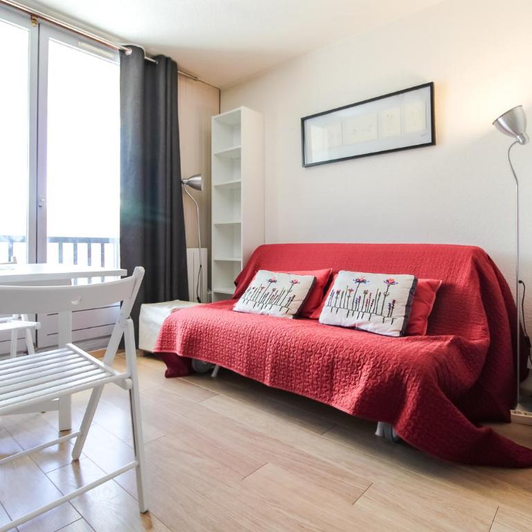 Studio Cabine Sud, centre de Flaine, linge et menage compris - Studio Deluxe - 27