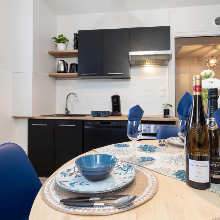 Refuge Ladhof Odysalis I Chic-Moderne-Proche du centre-ville 3 pieces 2 Chambres - Appartamento con 2 Camere da Letto - 9