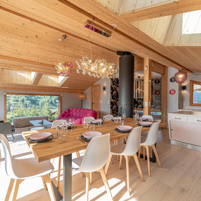 Chalet Octopussy - LES GETS, jacuzzi, sauna, superbe vue - Superior Chalet - 3