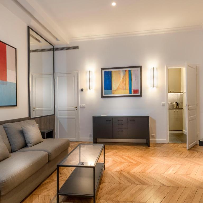 Résidence Charles Floquet - Classic Apartment mit 1 Schlafzimmer und Blick auf den Innenhof - 3