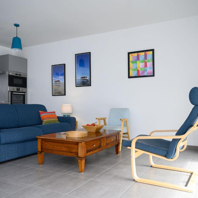 Maison moderne près plage Aiguillon - 2 chambres, terrasse, jardin, parking - Calme et confort - FR-1-420-63 - Casa de vacaciones (5 adultos) - 8