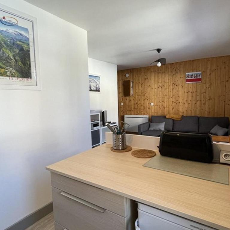 Appartement cosy 4 pers, proche télécentre, balcon - L'Alpe d'Huez - One-Bedroom Apartment - 4