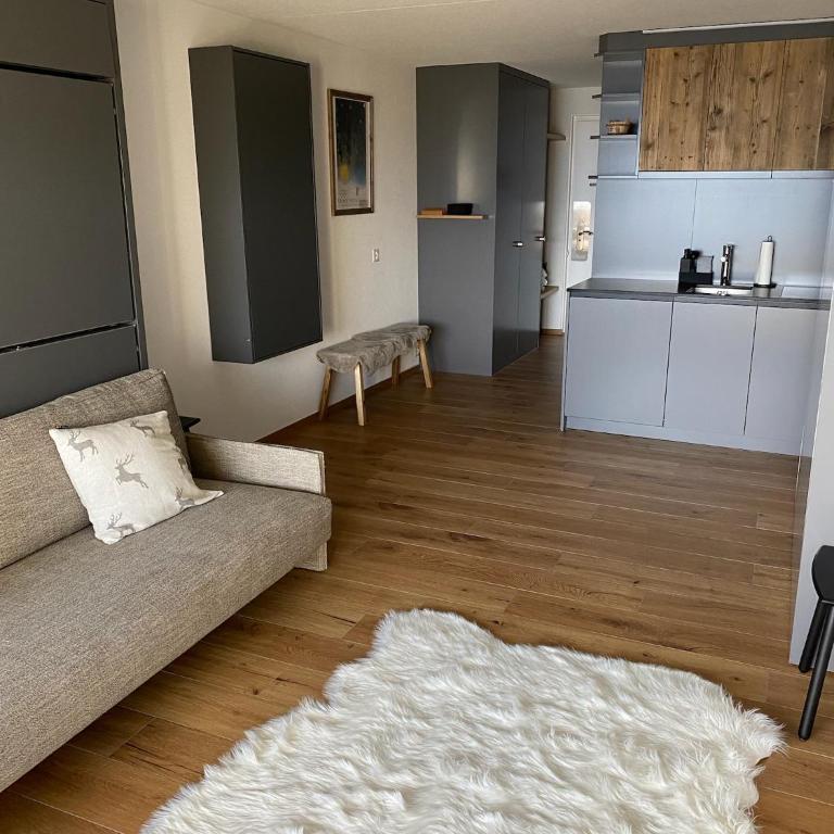 Magnifique studio à Anzère avec vue sur les montagnes - Apartment mit 2 Schlafzimmern - 5