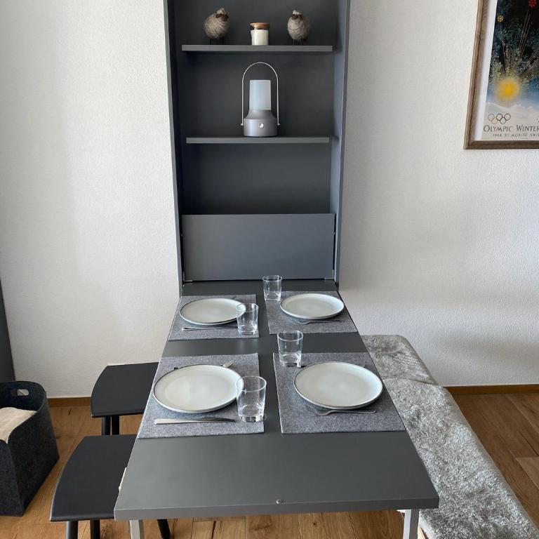Magnifique studio à Anzère avec vue sur les montagnes - Apartment mit 2 Schlafzimmern - 10