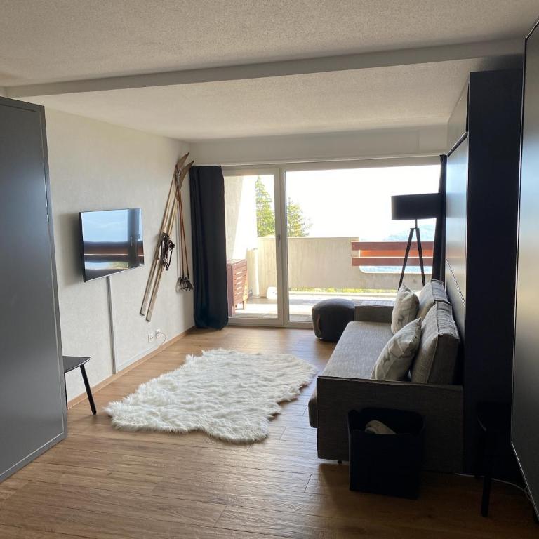 Magnifique studio à Anzère avec vue sur les montagnes - Apartment mit 2 Schlafzimmern - 9