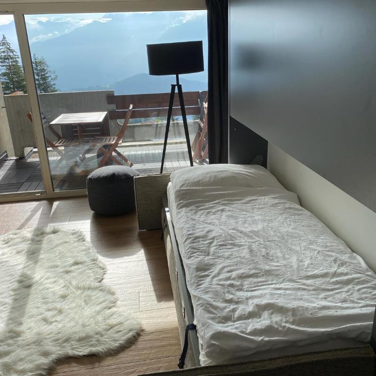 Magnifique studio à Anzère avec vue sur les montagnes - Apartment mit 2 Schlafzimmern - 13