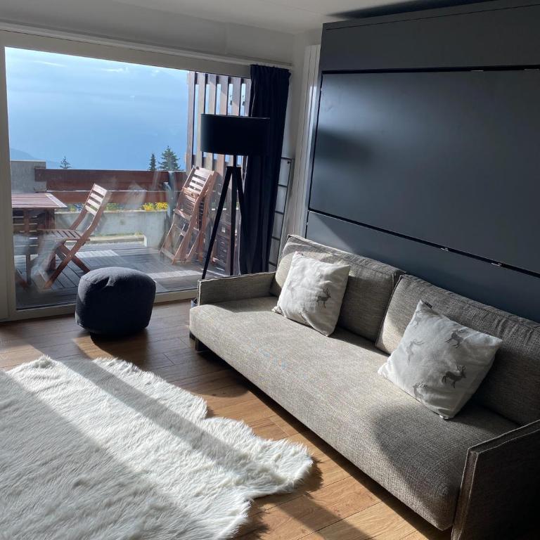 Magnifique studio à Anzère avec vue sur les montagnes - Apartment mit 2 Schlafzimmern - 8