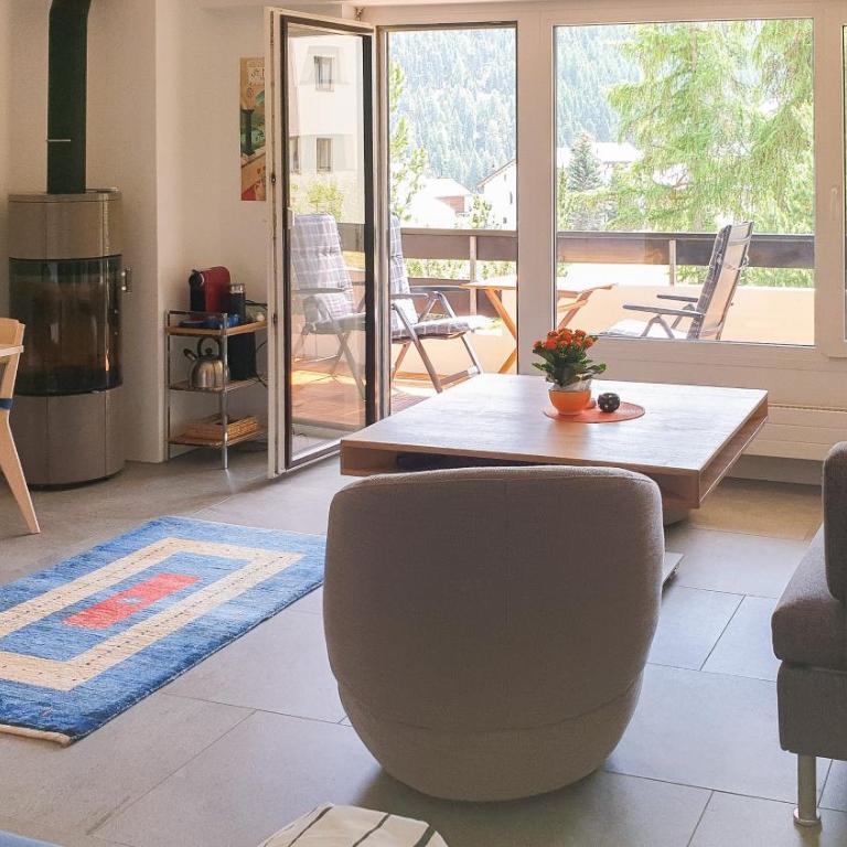 Modernes Alpenstudio mit Bergblick, Pool und Sauna - Apartment mit 1 Schlafzimmer - 6