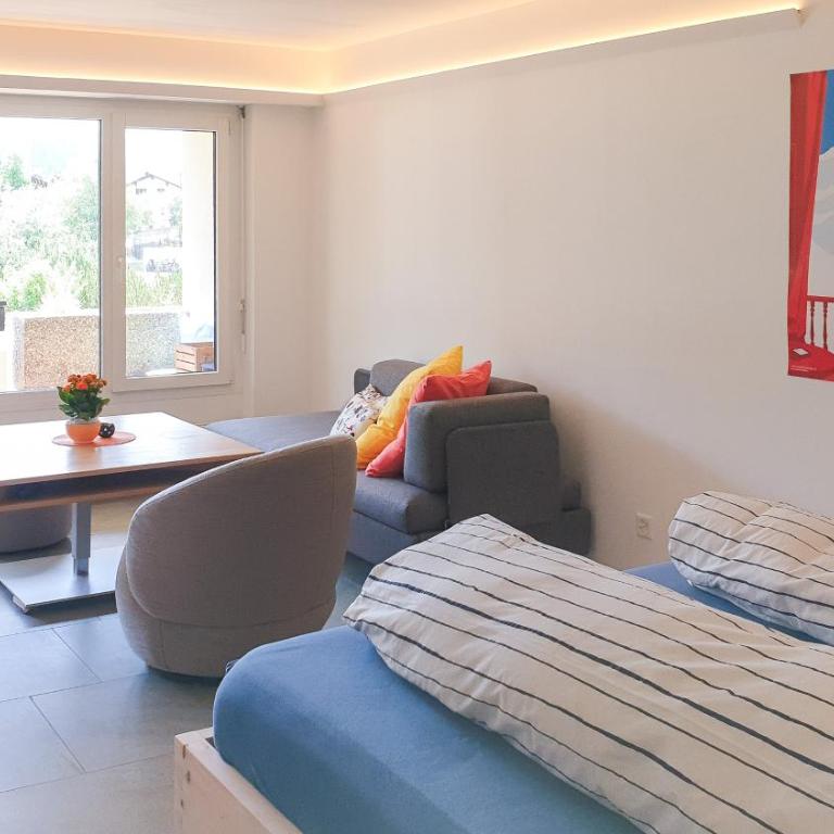 Modernes Alpenstudio mit Bergblick, Pool und Sauna - Apartment mit 1 Schlafzimmer - 7
